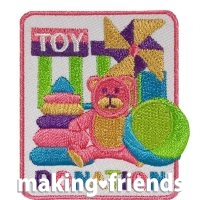 Girl Scout Toy Donation Fun Patch