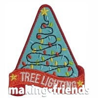 Girl Scout Tree Lighting Patch