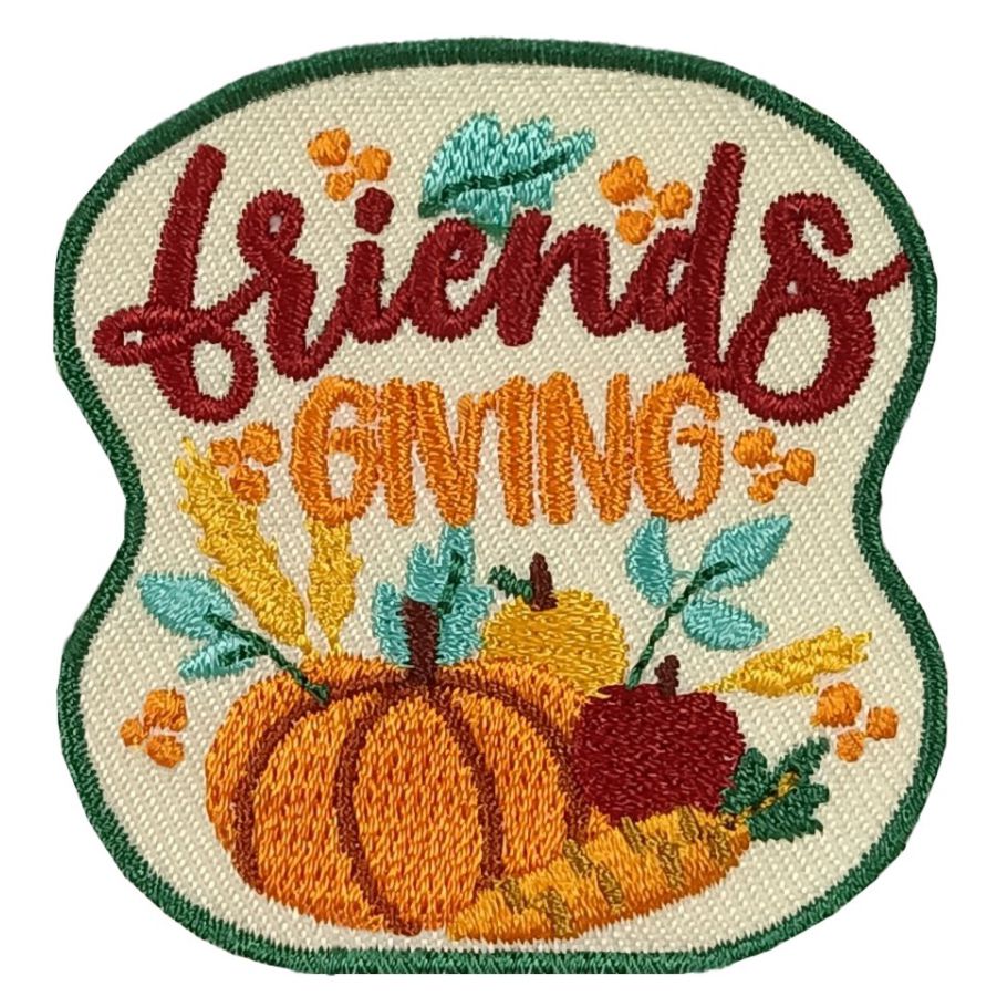 Girl Scout Friendsgiving fun patch