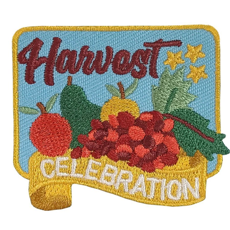 Girl Scout Harvest fun patch