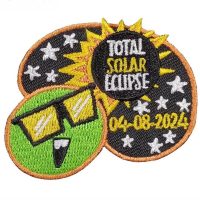 Girl Scout Solar Eclipse Patch