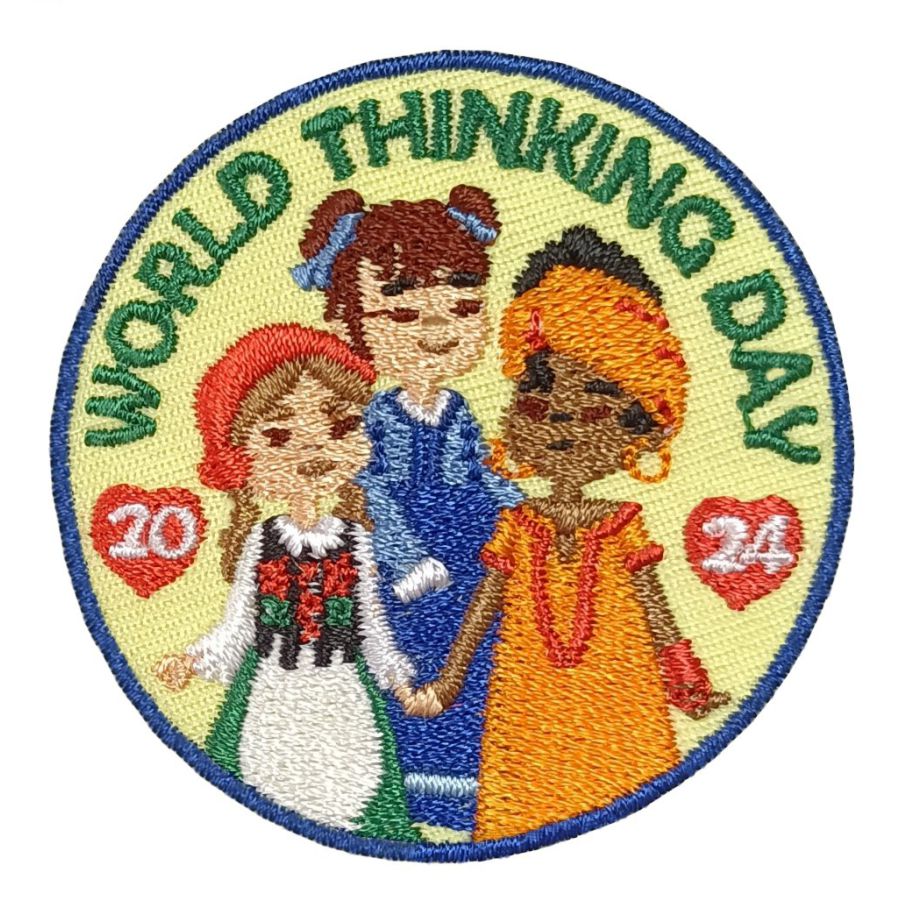 Girl Scout World Thinking Day Patch 2024