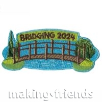 Girl Scout Bridging 2024 patch