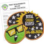 Girl Scout Solar Eclipse Patch Program®