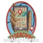 Girl Scout Geocaching Fun Patch