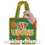 Girl Scout Sit Upon Fun Patch