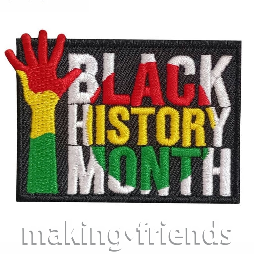 Girl Scout Black History Month Fun Patch