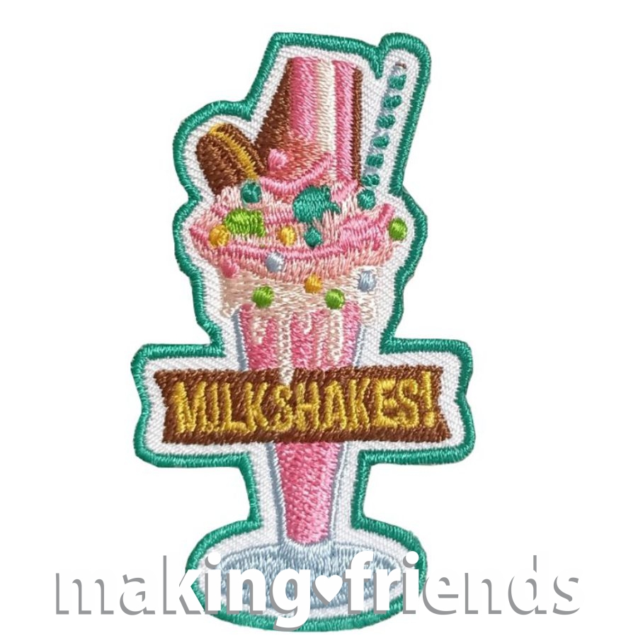 Girl Scout Milkshakes! Fun Patch