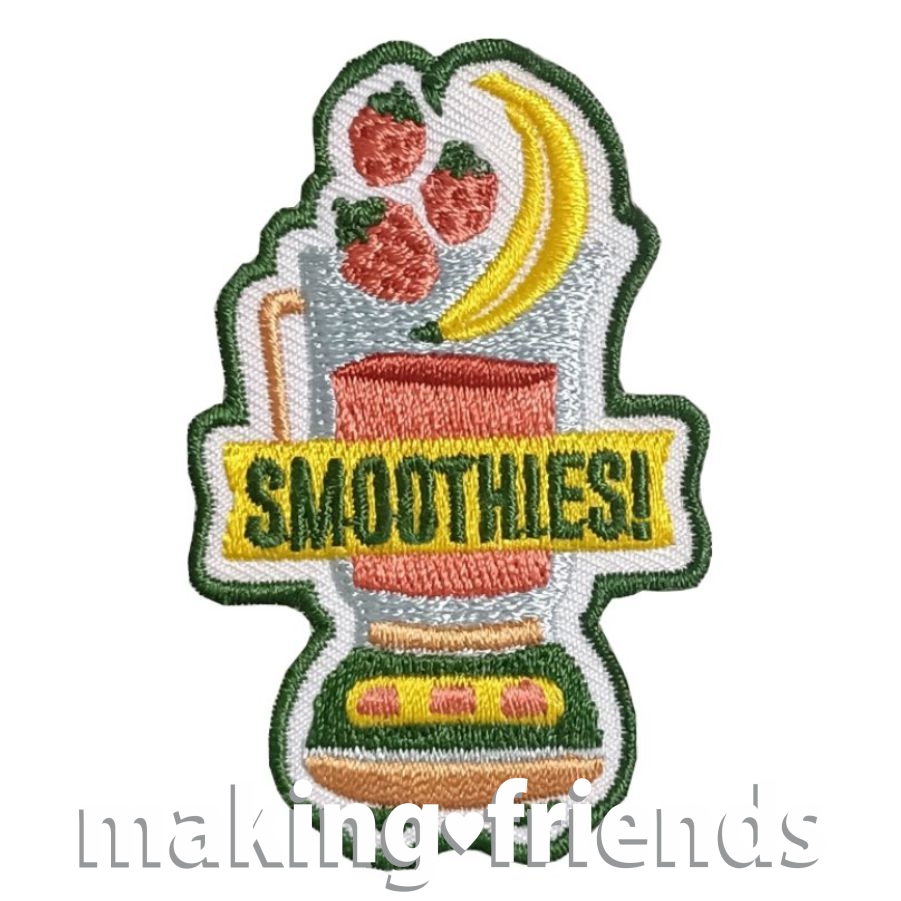 Girl Scout Smoothies Fun Patch