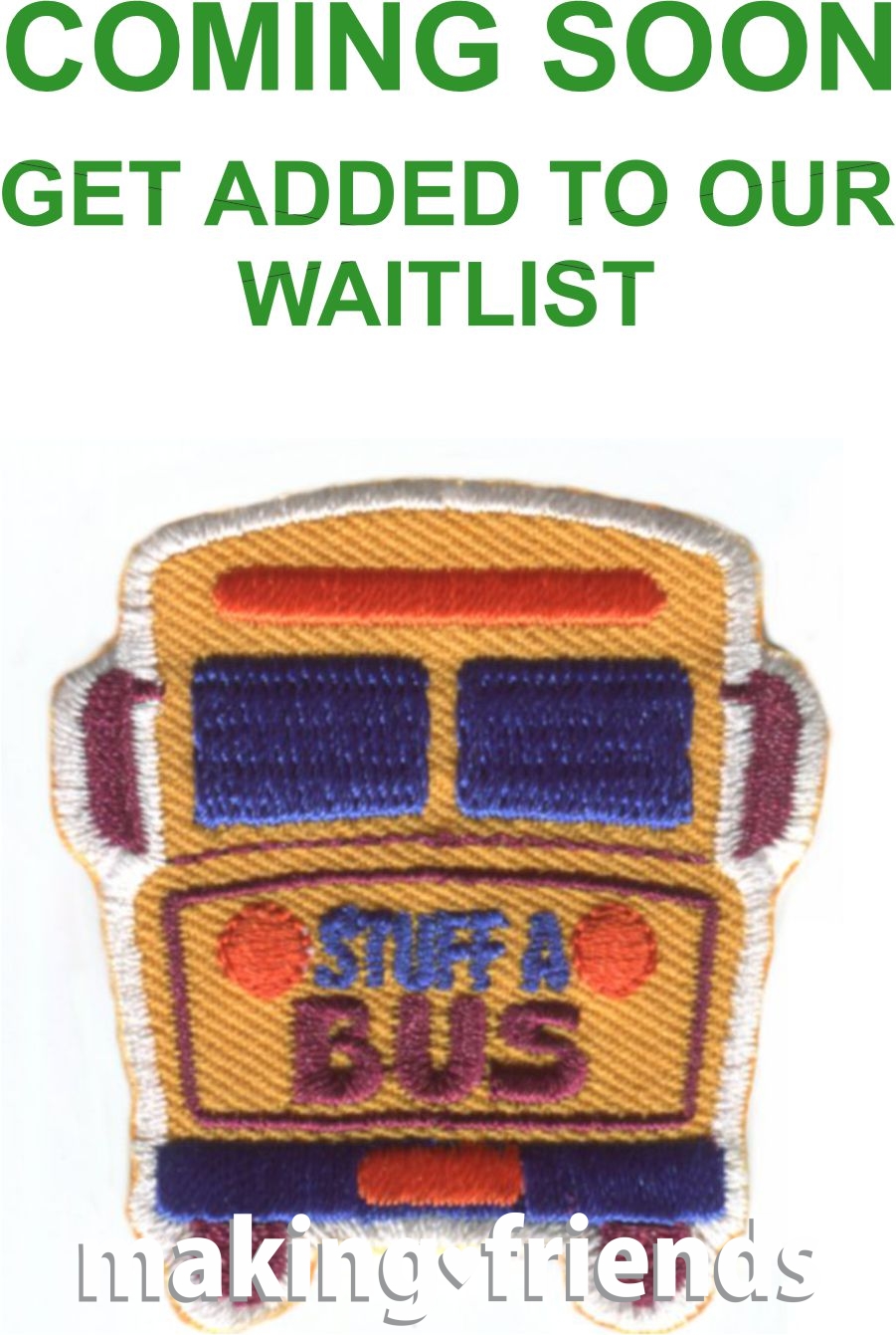 Girl Scout Stuff-A-Bus Fun Patch