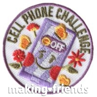 Girl Scout Cell Phone Challenge Patch
