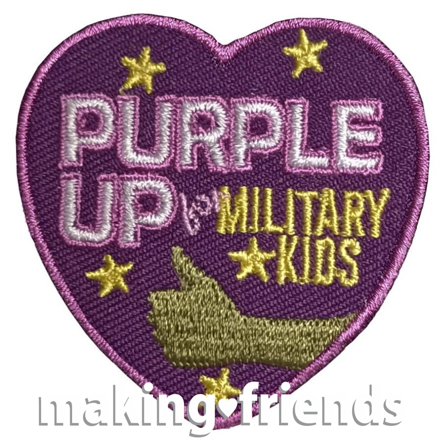 Girl Scout Purple for Military Kids