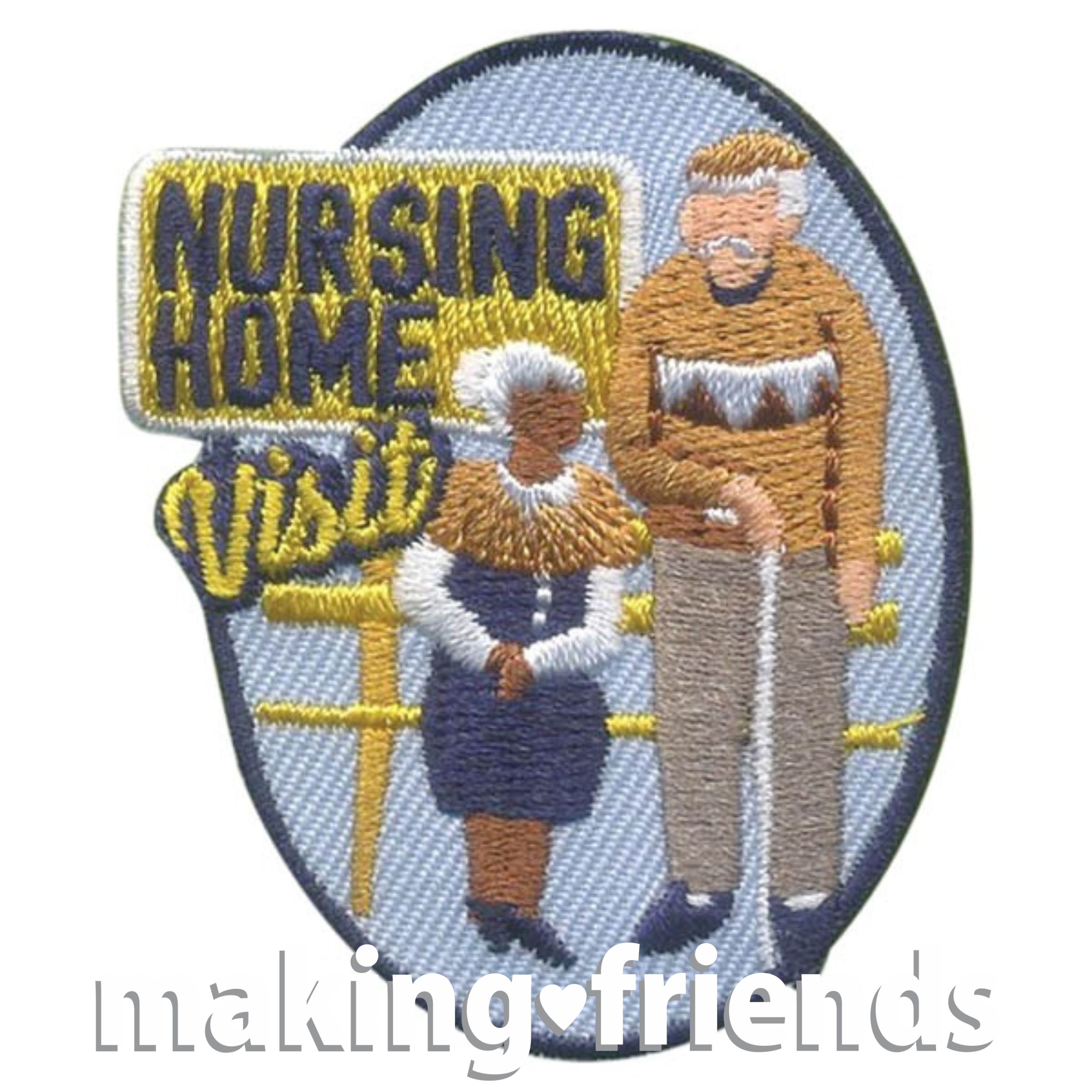 Girl Scout Nursing Home Visit Patch