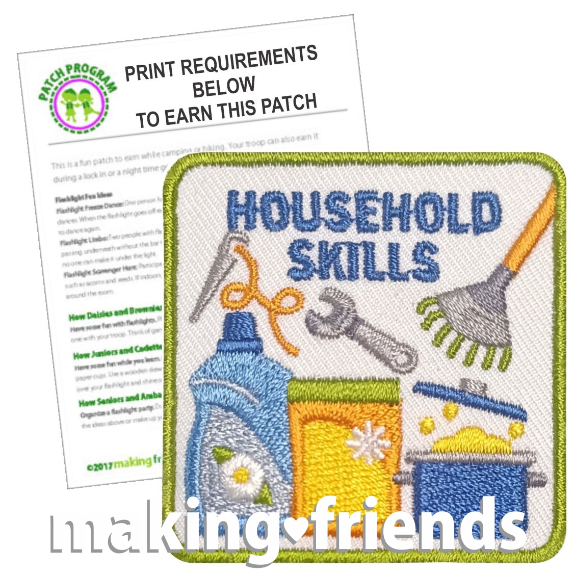 Girl Scout Adulting Patch Program® Household Skills