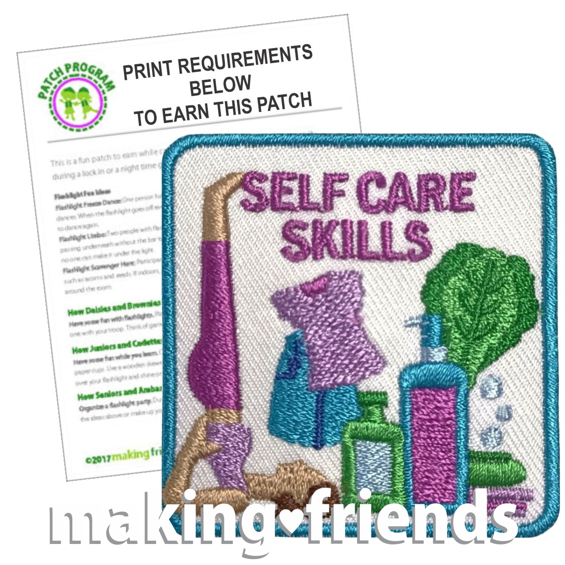 Girl Scout Adulting Patch Program® Self Care Skills