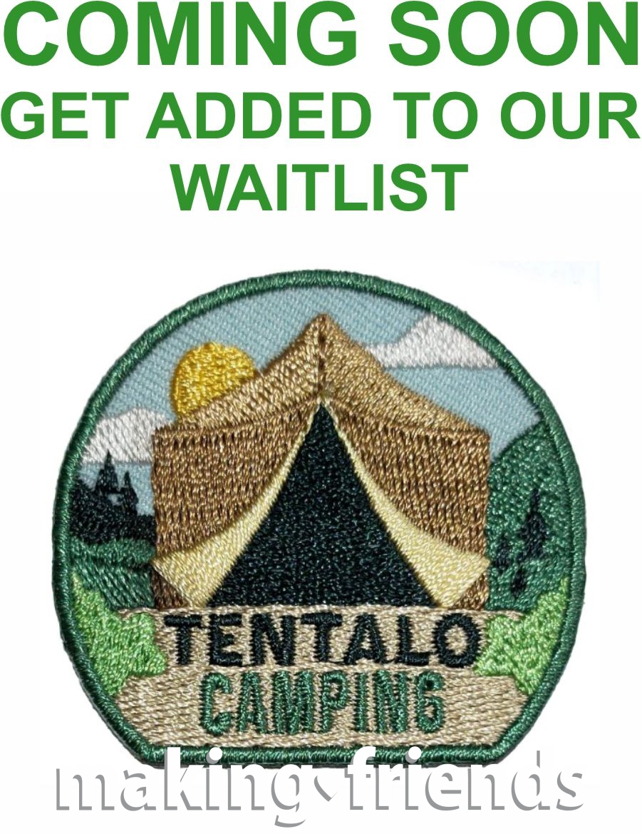 Girl Scout Tentalo Camping Patch