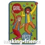 Girl Scout Girl Fest Patch