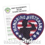 Girl Scout Honoring All Veterans Patch Program®