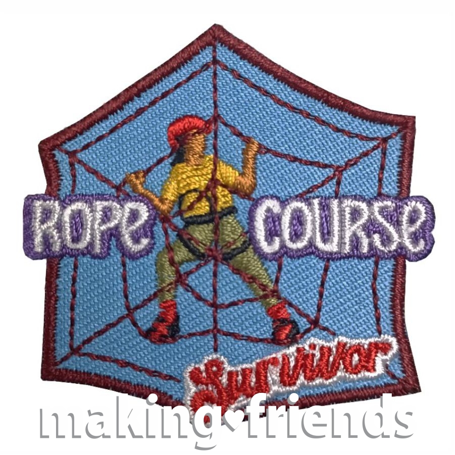 Girl Scout Rope Course Survivor Patch