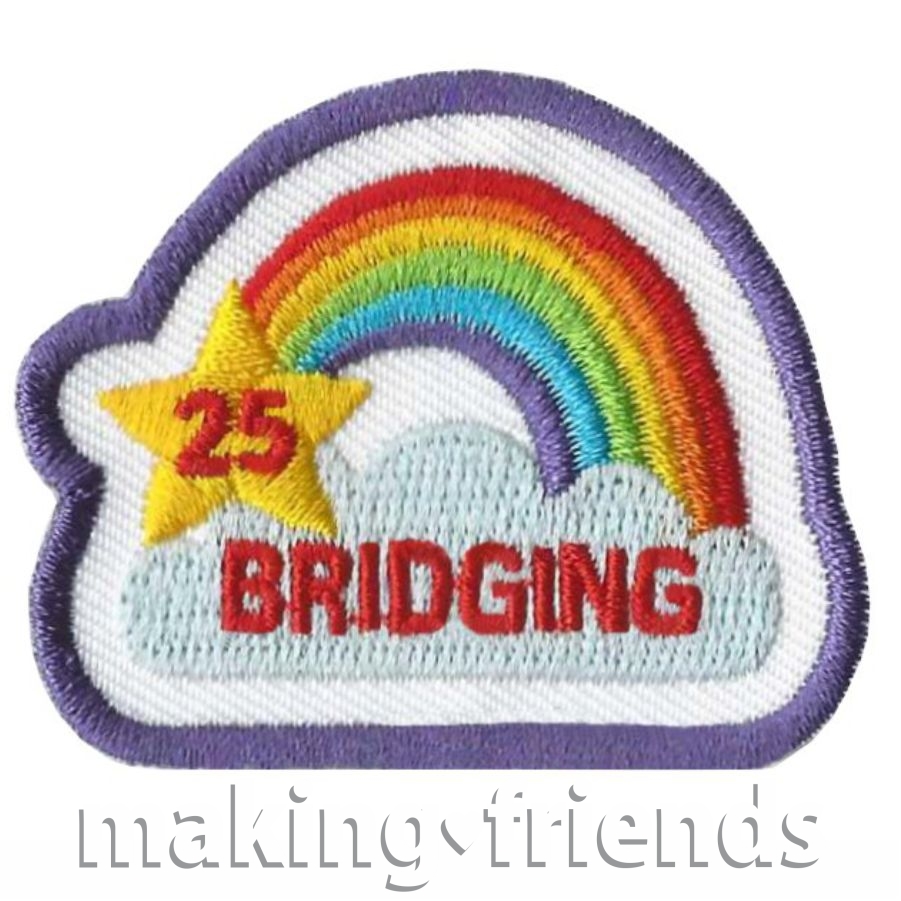 Girl Scout Bridging 2025 Fun Patch