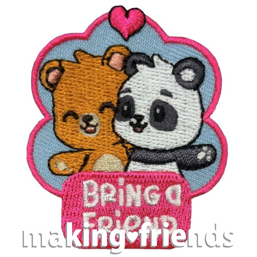 Girl Scout Bring a Friend Fun Patch