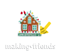 Girl Scout Gingerbread Fun Patch - Clearance