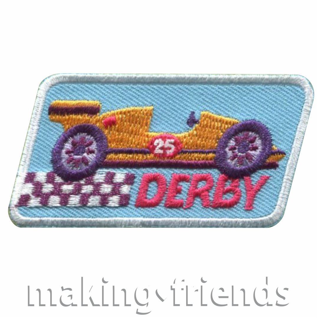 Girl Scout Derby Fun Patch