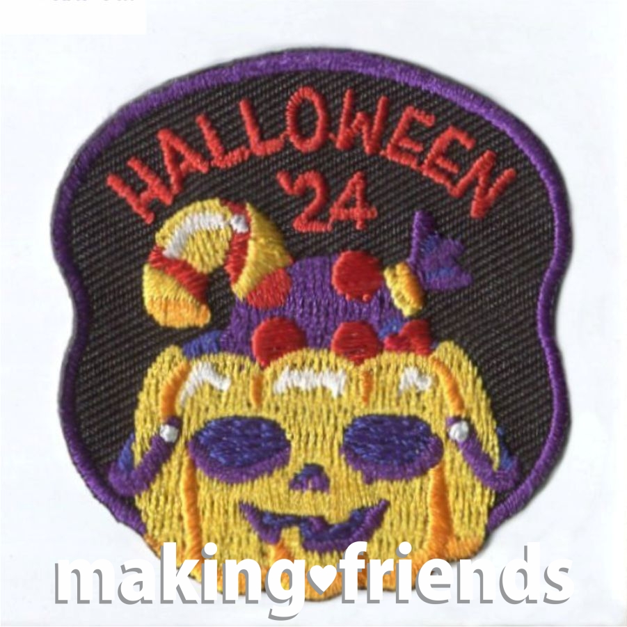 Girl Scout Halloween 24 Fun Patch