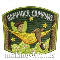 Girl Scout Hammock Camping Patch