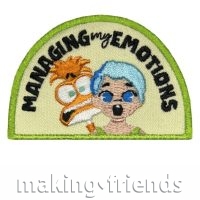 Girl Scout Managing My Emotions Fun Patch