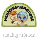 Girl Scout Managing My Emotions Patch