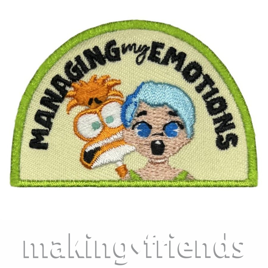 Girl Scout Managing My Emotions Patch