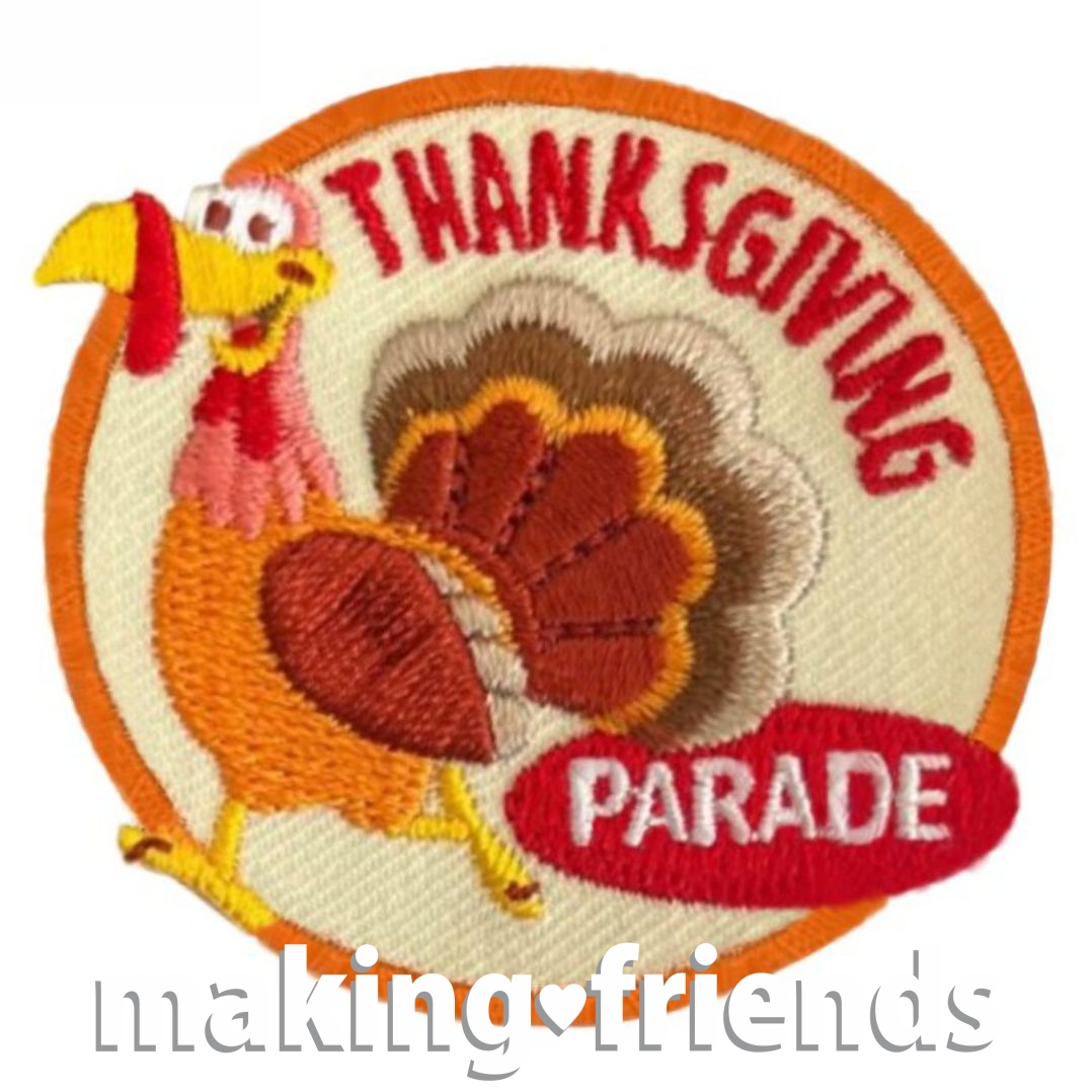 Girl Scout Thanksgiving Parade Patch