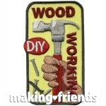 Girl Scout Wood Working DIY Patch