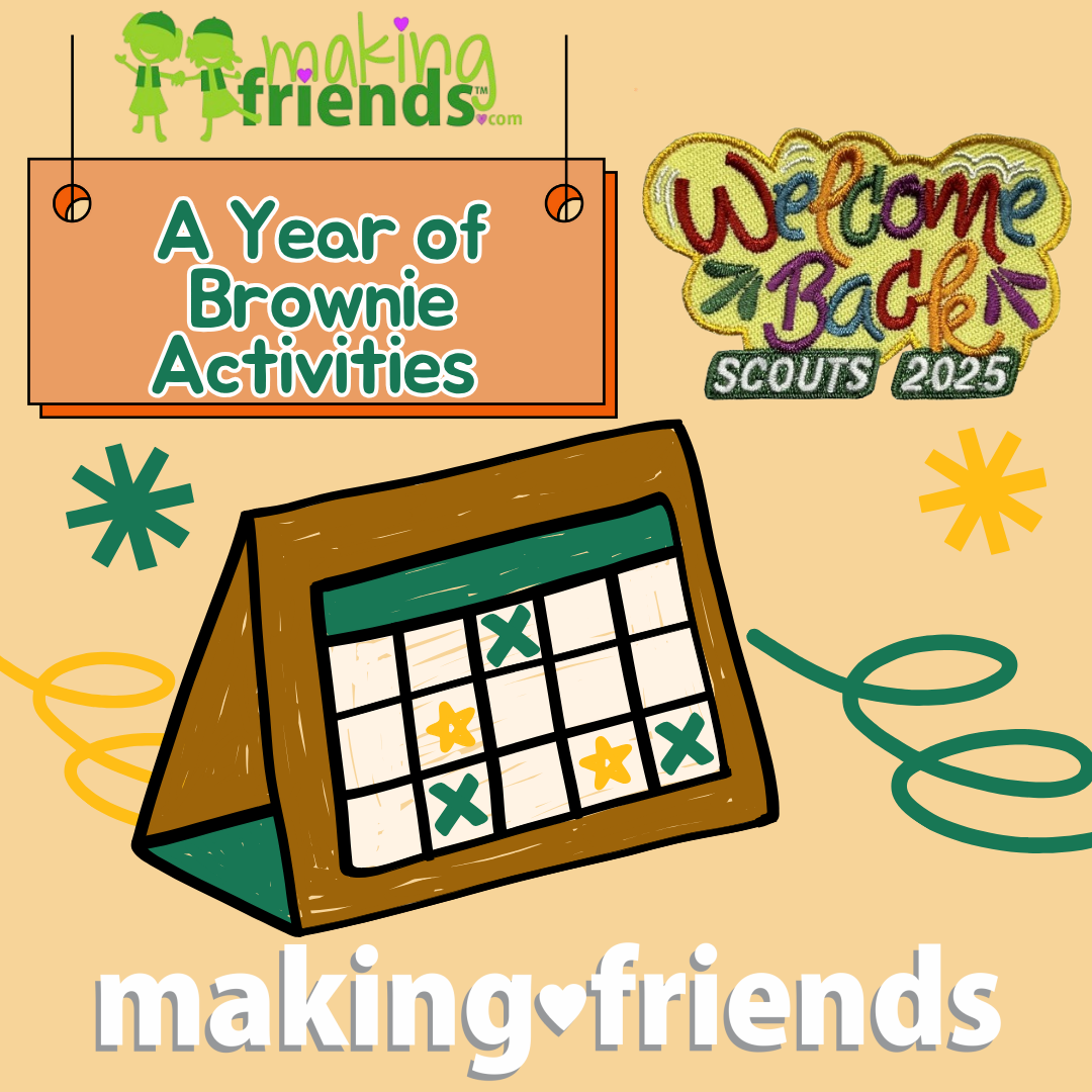 Are you ready for a new Girl Scout year? We’ve put together some ideas for Brownie troop meetings and activities for each month to help keep your girls engaged with activities that match their level and each month or season.. #makingfriends #gsmakingfriends #funpatch #scoutpatches #girlscouts #scouts #girlscoutleader #girlscoutbrownies #girlscouts2025/26 via @gsleader411