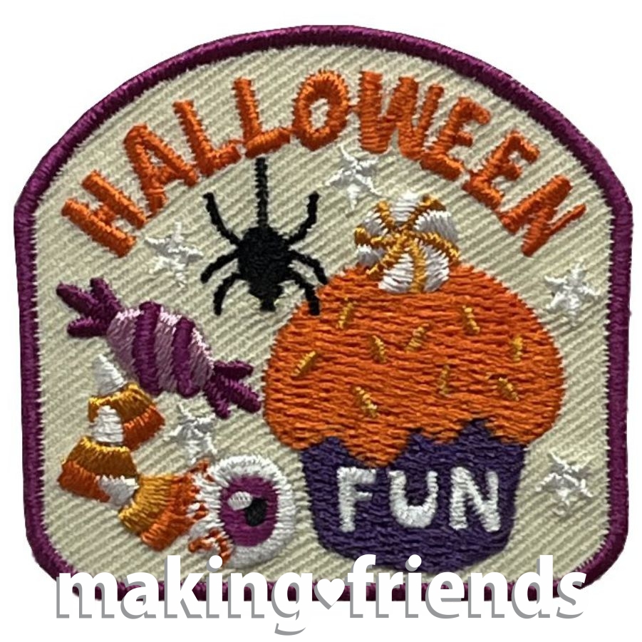 Girl Scout Halloween Fun Patch