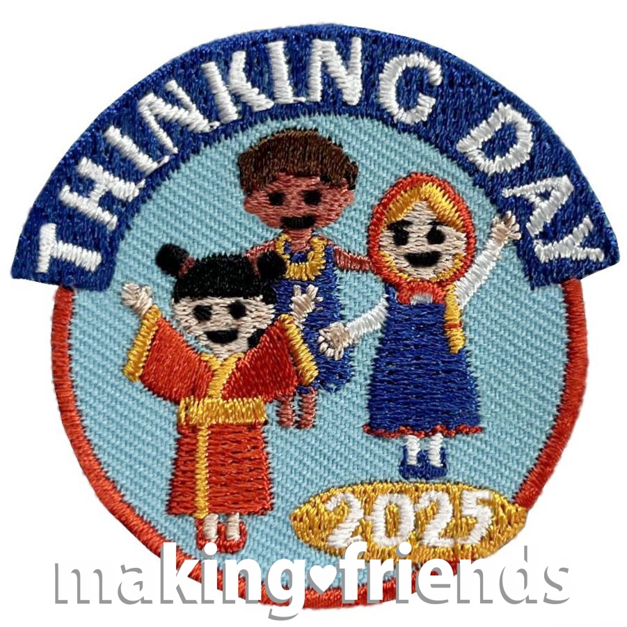 Girl Scout Thinking Day 2025 Patch