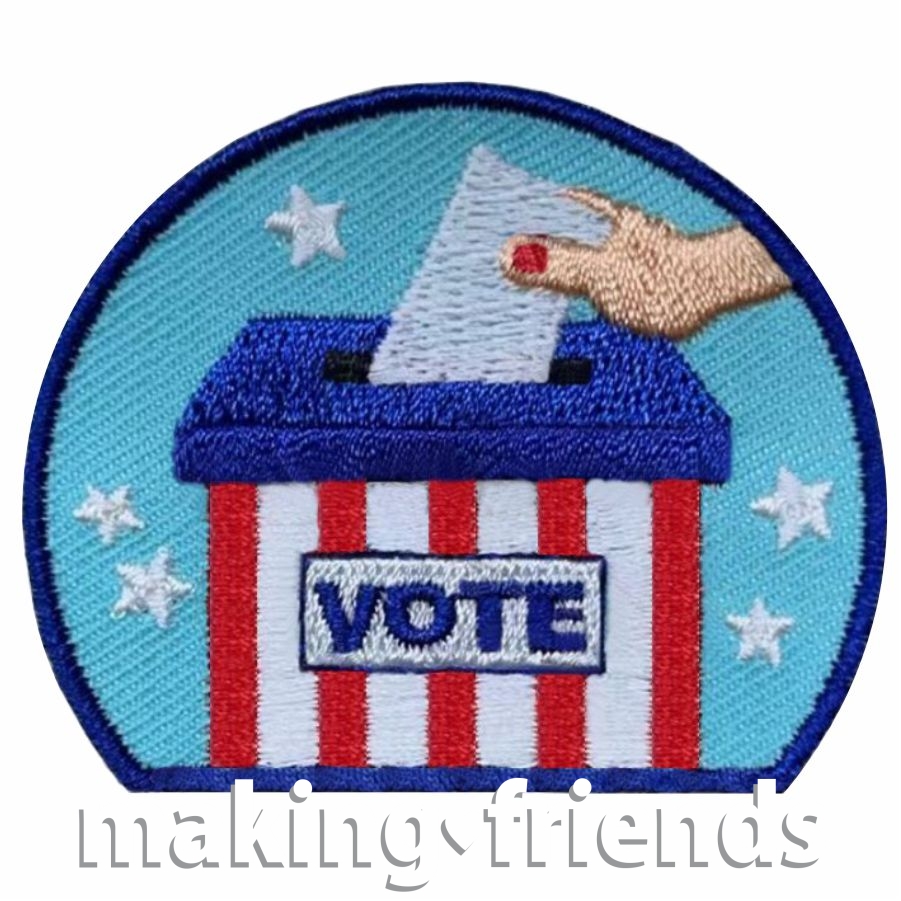 Girl Scout Election Patch- Vote