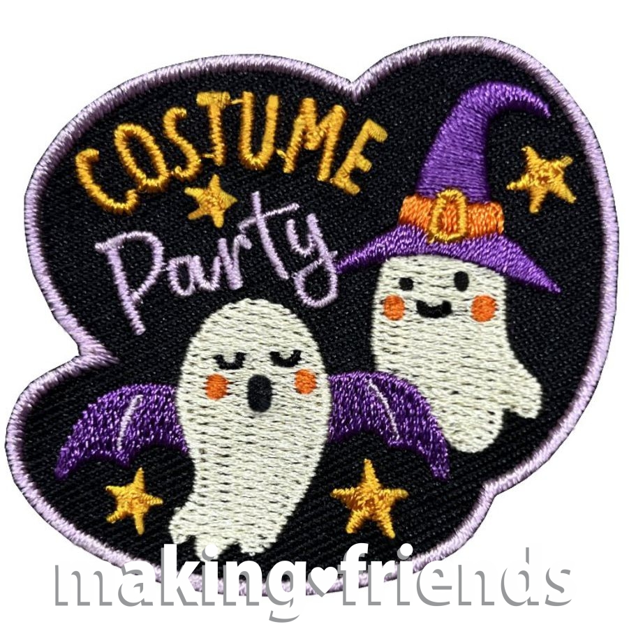 Girl Scout Costume Party Patch for Halloween