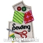 Girl Scout Sewing Fun Patch