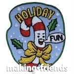 Girl Scout Holiday fun patch