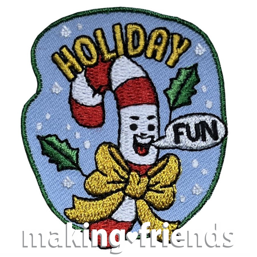 Girl Scout Holiday fun patch