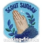 Girl Scout Scout Sunday Patch