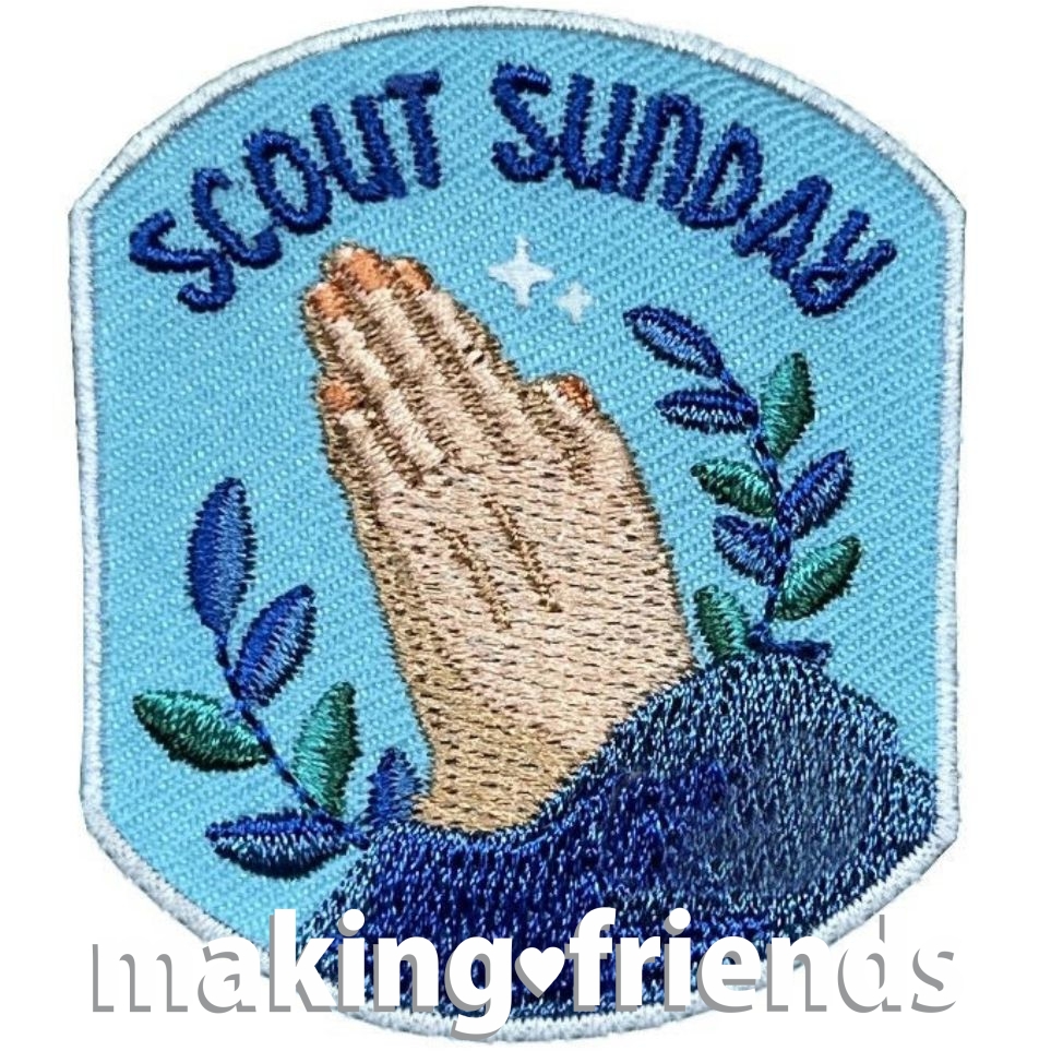 Girl Scout Scout Sunday Patch