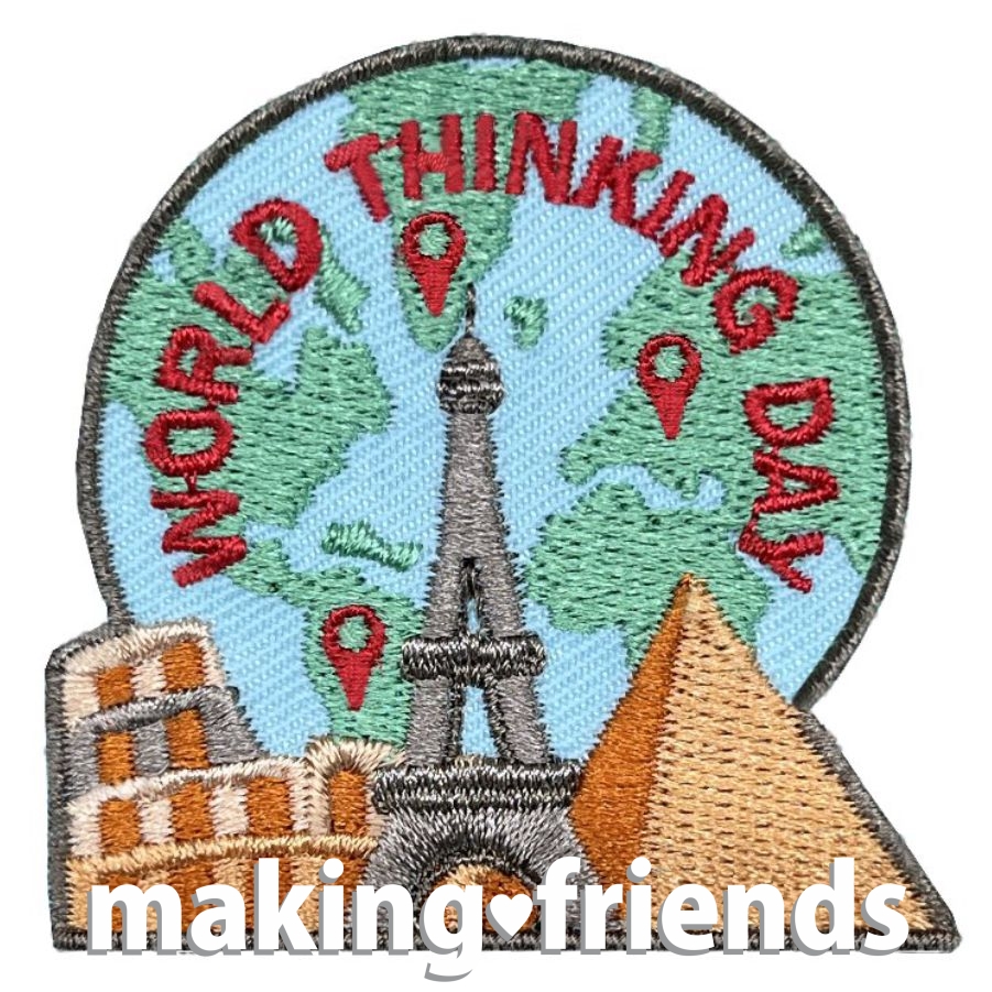 Girl Scout World Thinking Day patch