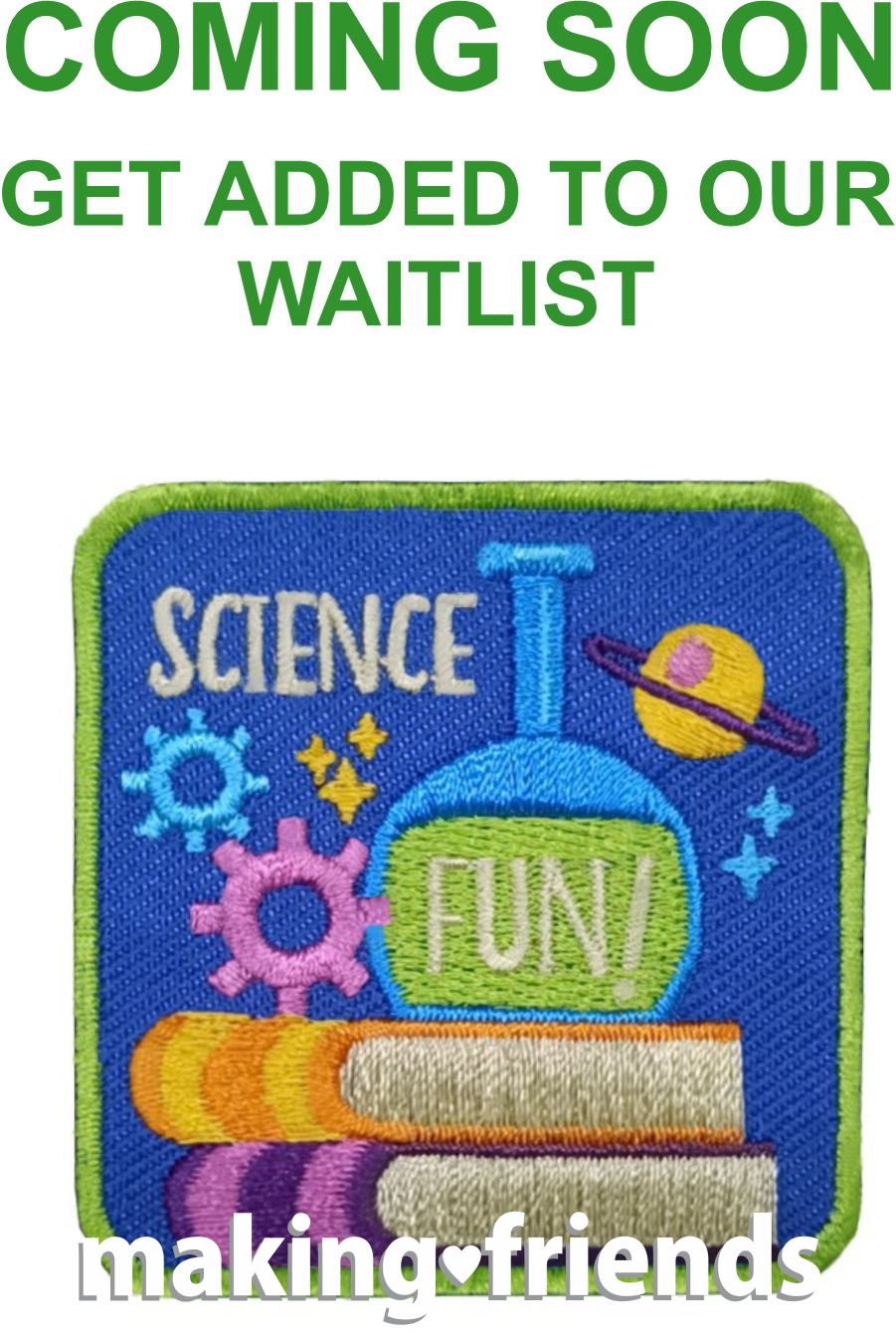 Girl Scout Science Fun Patch