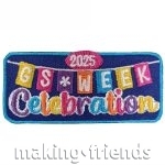 Girl Scout Week Celebration Patch