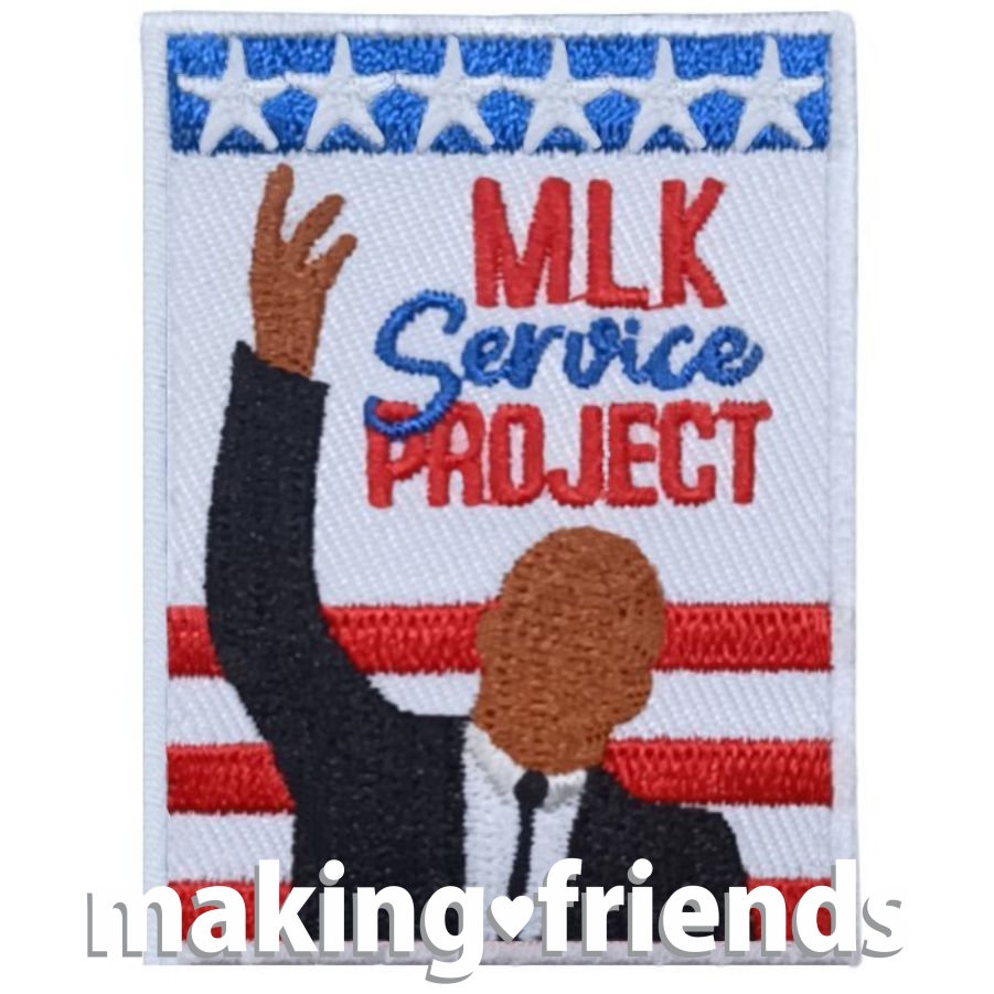 Girl Scout MLK Service Project Patch