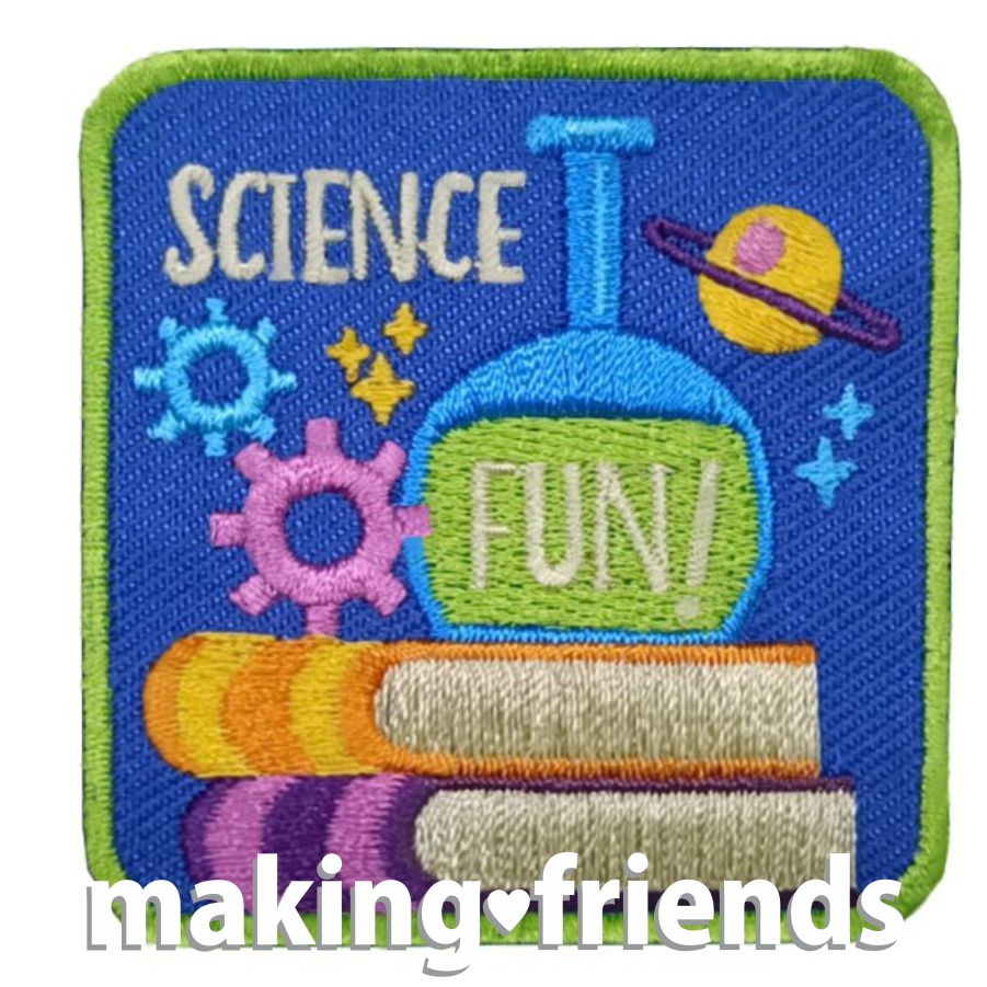 Girl Scout Science Fun Patch