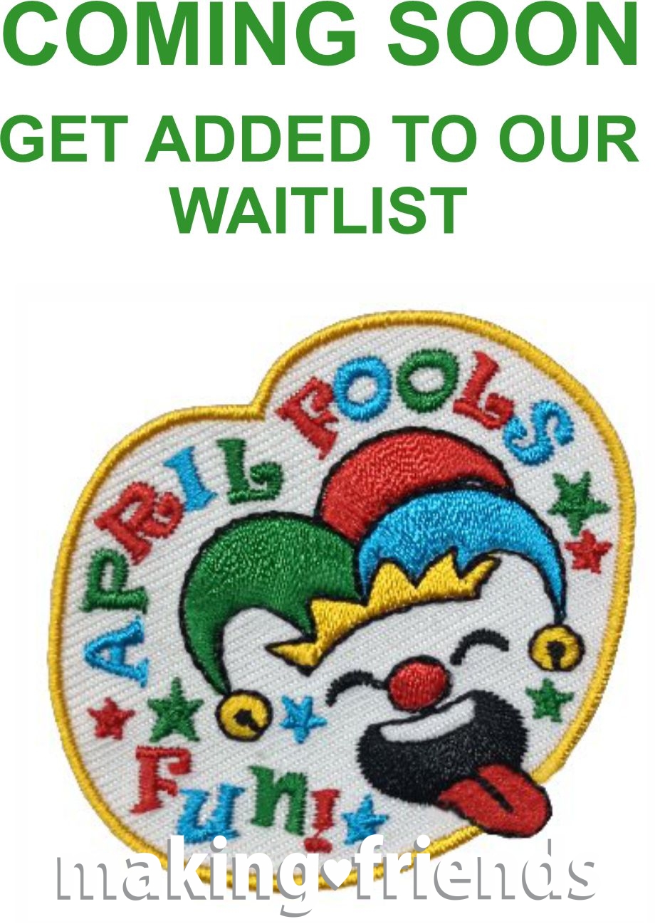 Girl Scout April Fools Fun Patch